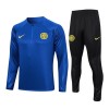 Inter Milan Trainings Sweatshirt Quarter-zip 2023-24 Blauwe - Heren